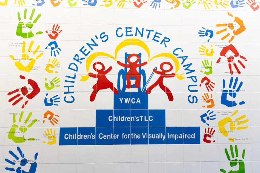 Children’s Center Campus wall